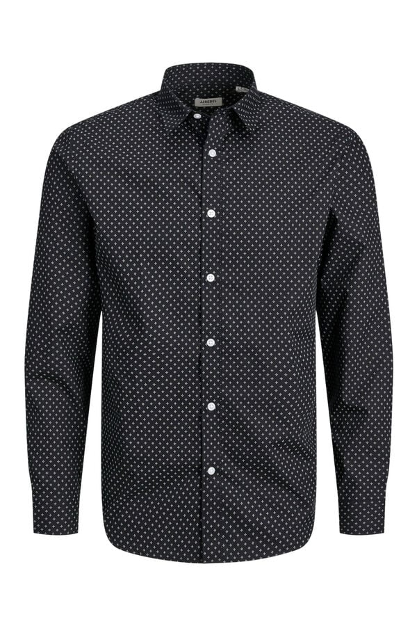 JJ REBEL Camisa slim fit negro