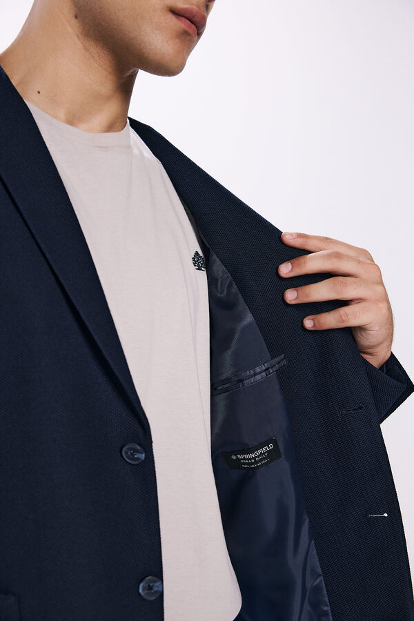 Springfield Blazer olho de perdiz azul
