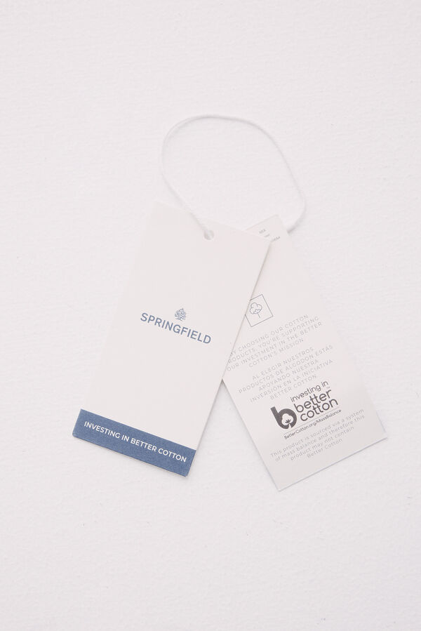 Springfield Camiseta courage burdeos