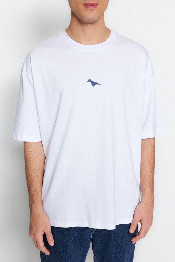 Trendyol T-shirt de manga curta branco