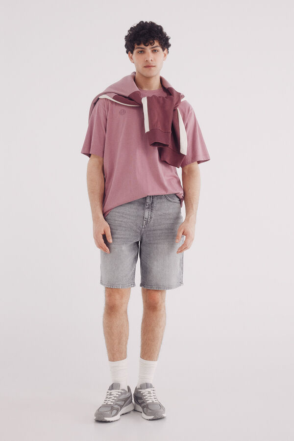 Springfield Bermuda denim  cinzento