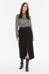 System Action Camiseta estampada negro