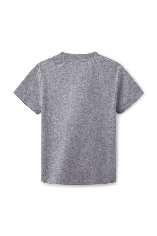 Springfield Kids Camiseta print basket ni&ntilde;o gris