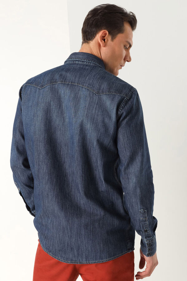 Lois Camisa Texana azul