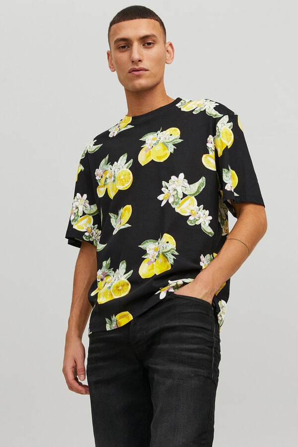 Jack & Jones Camiseta print floral estampado