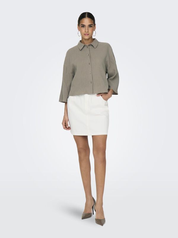 JDY Saia mini paperbag branco