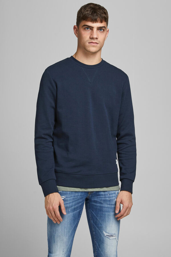 Jack & Jones Sweatshirt gola O azul