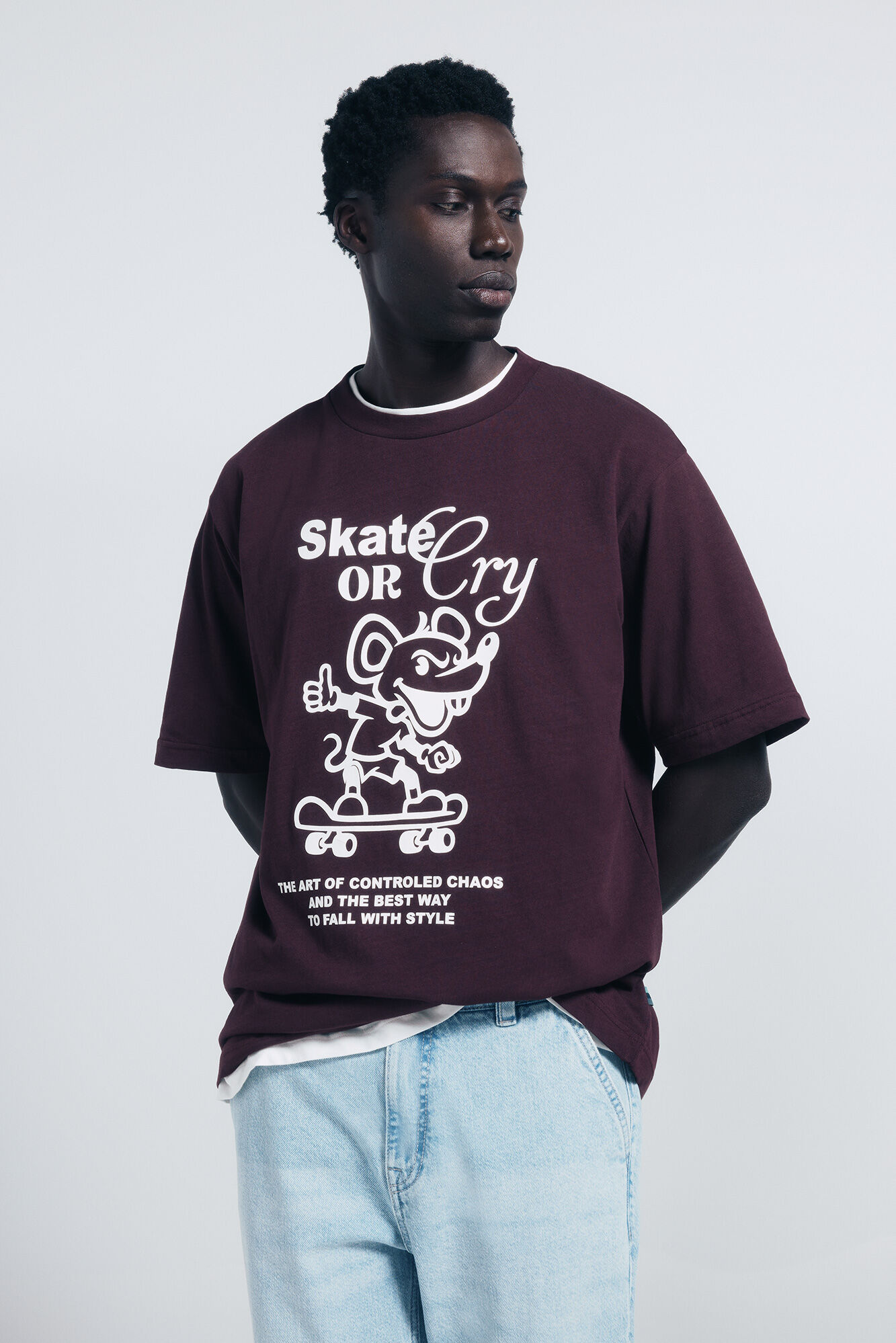 Springfield Camiseta skate or cry