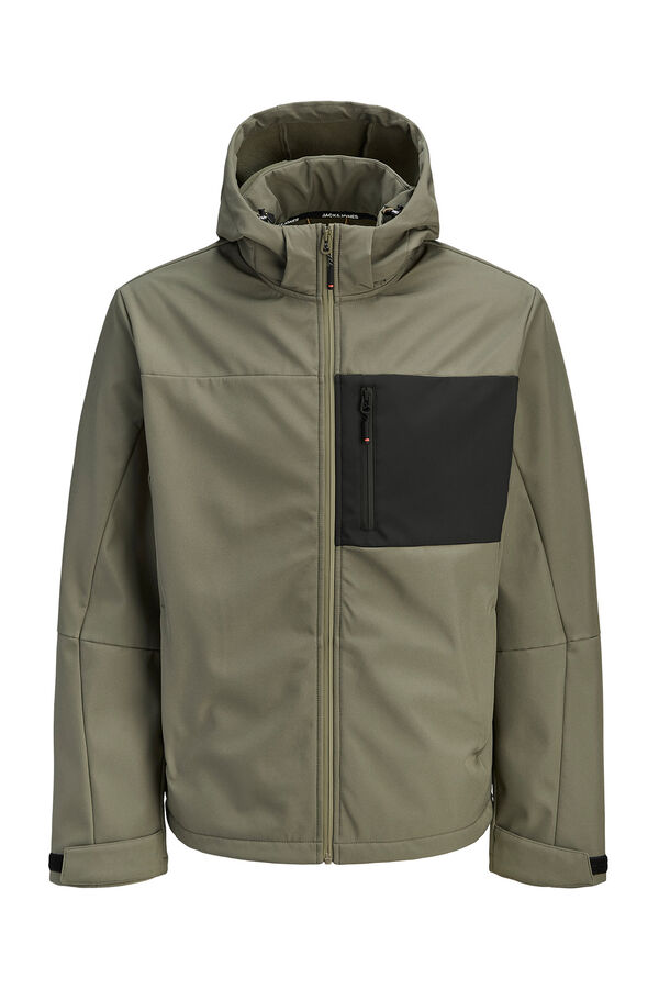Jack & Jones Jaqueta curta Softshell estampado