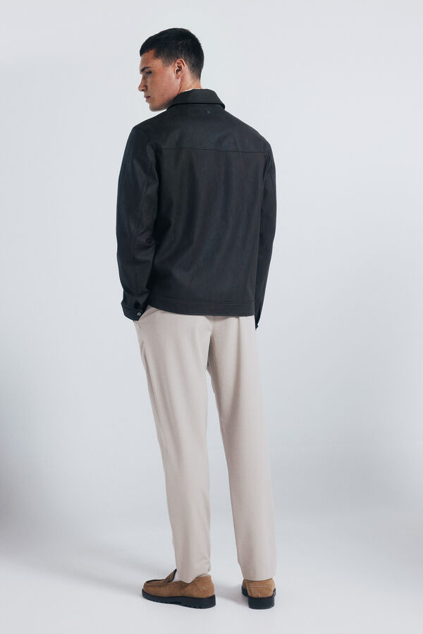 Springfield Pantal&oacute;n chino jogger comfort fit nude