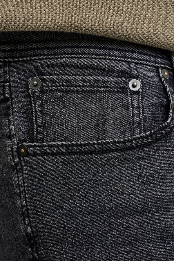 Jack & Jones PLUS Bermuda denim regular negro
