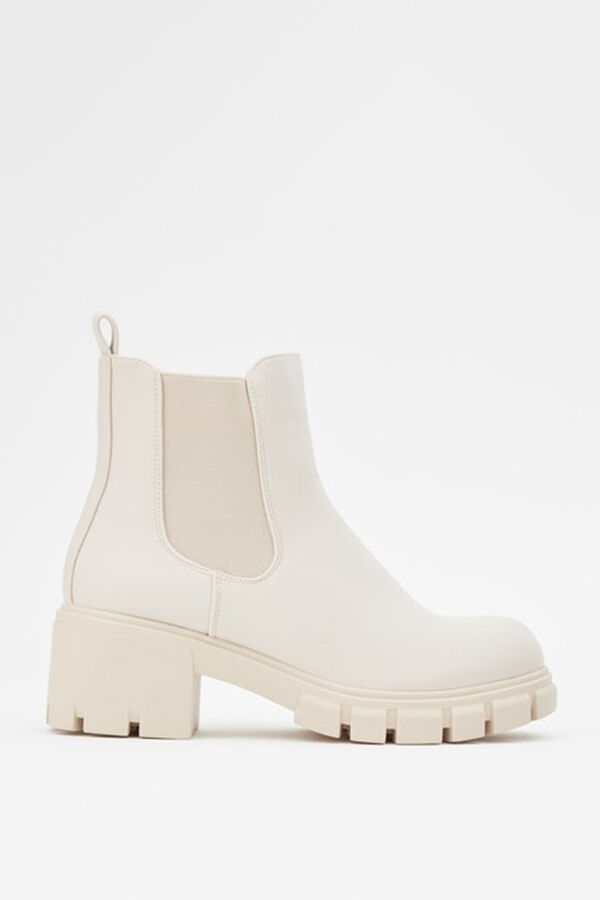 Inside Botin Elastico blanco