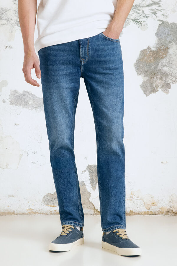 Springfield Jeans slim fit azul