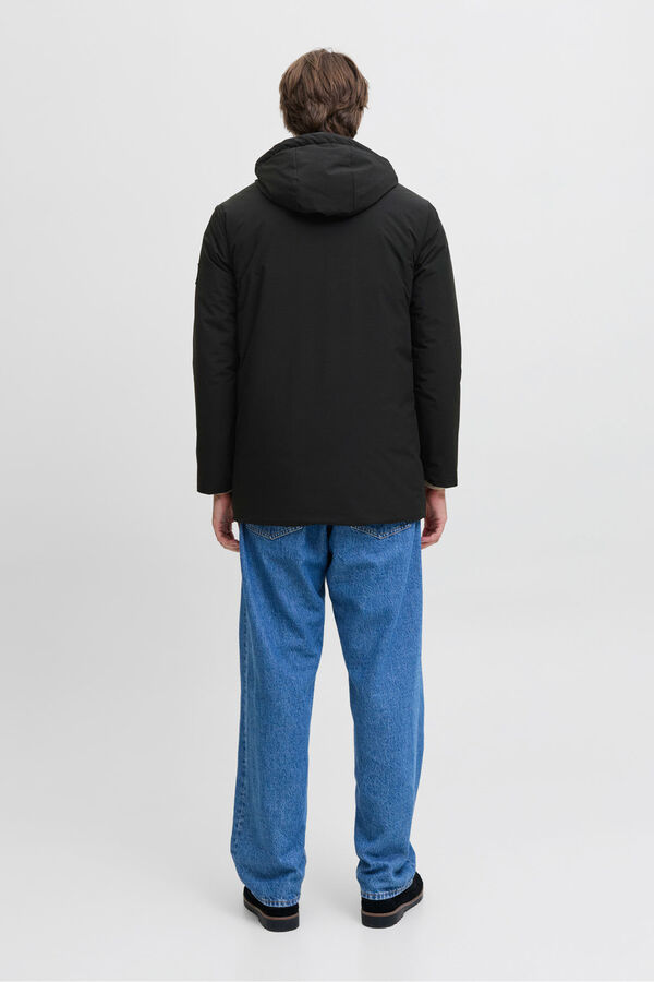 JJ REBEL Parka curta preto