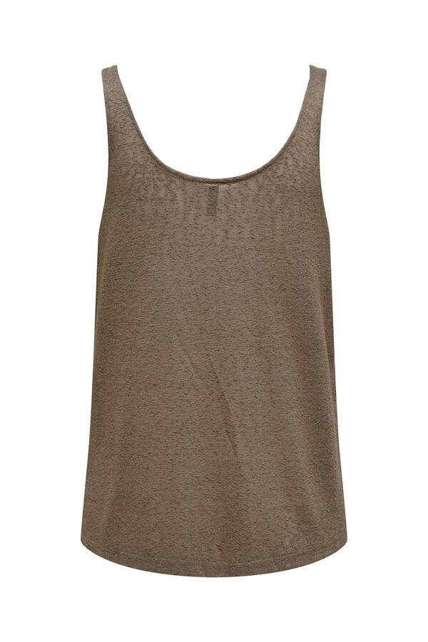 Only Camiseta sin mangas gris