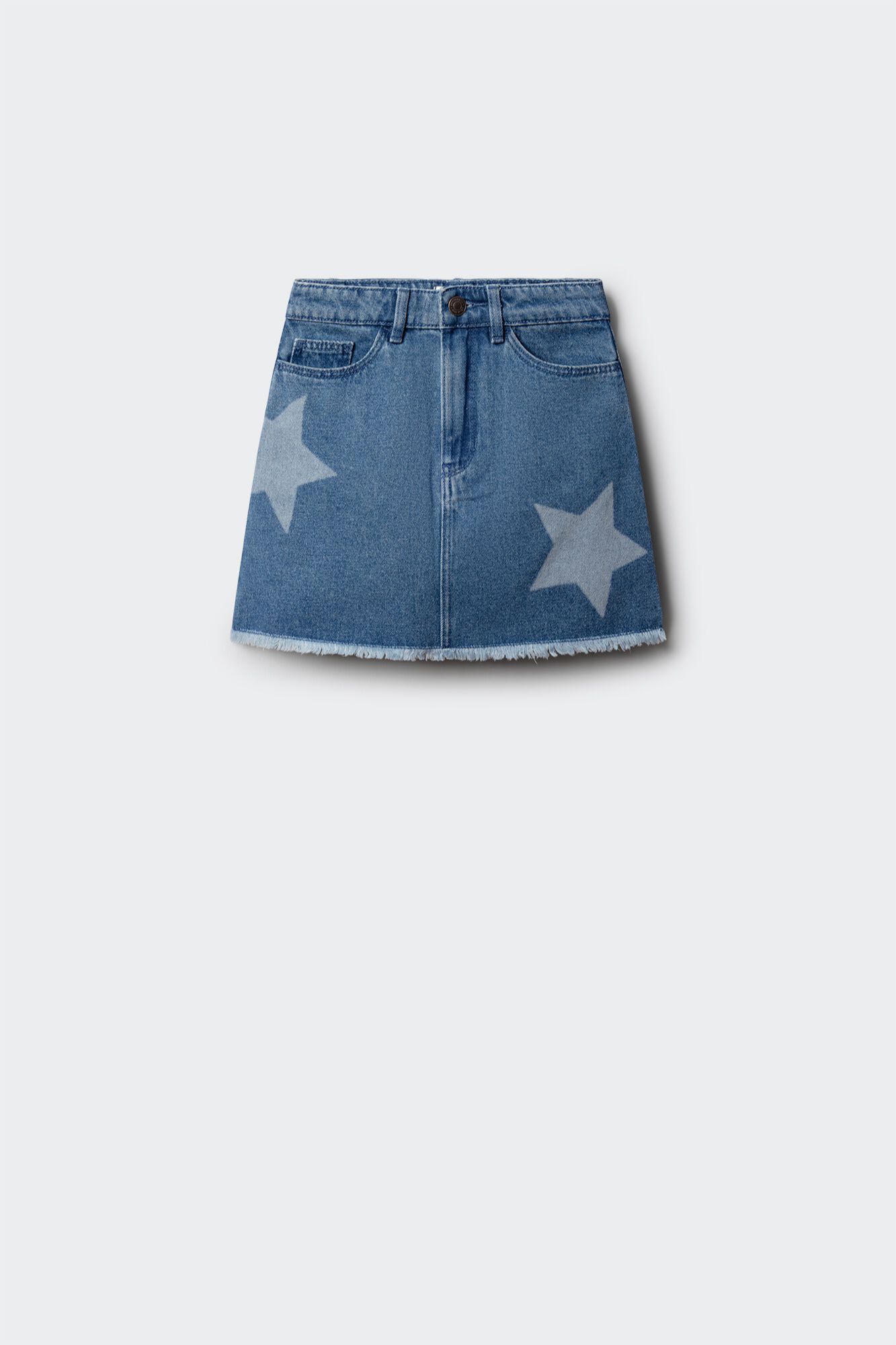 Springfield Kids Saia jeans estrelas menina