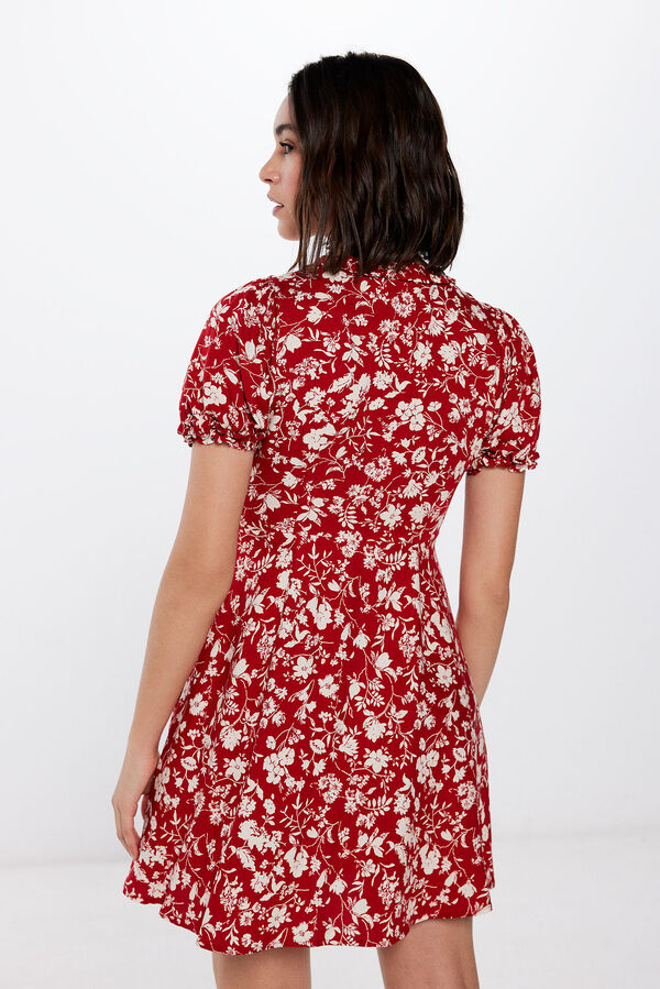 Springfield Vestido Corto Estampado estampado