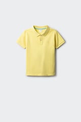Springfield Kids Polo b&aacute;sico menino amarelo
