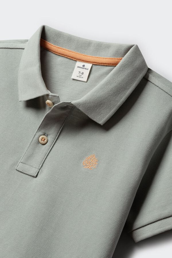 Springfield Kids Polo b&aacute;sico ni&ntilde;o gris