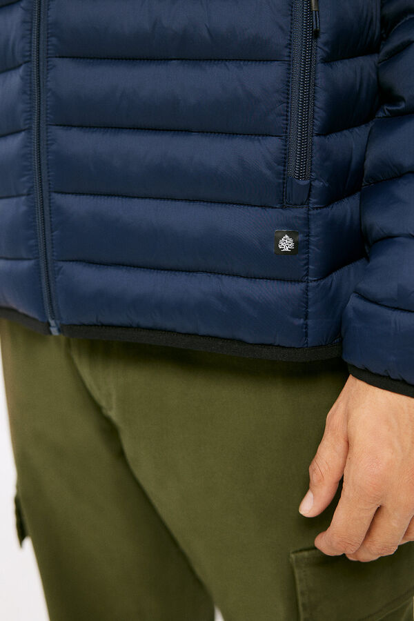 Springfield Casaco acolchoado capuz azul