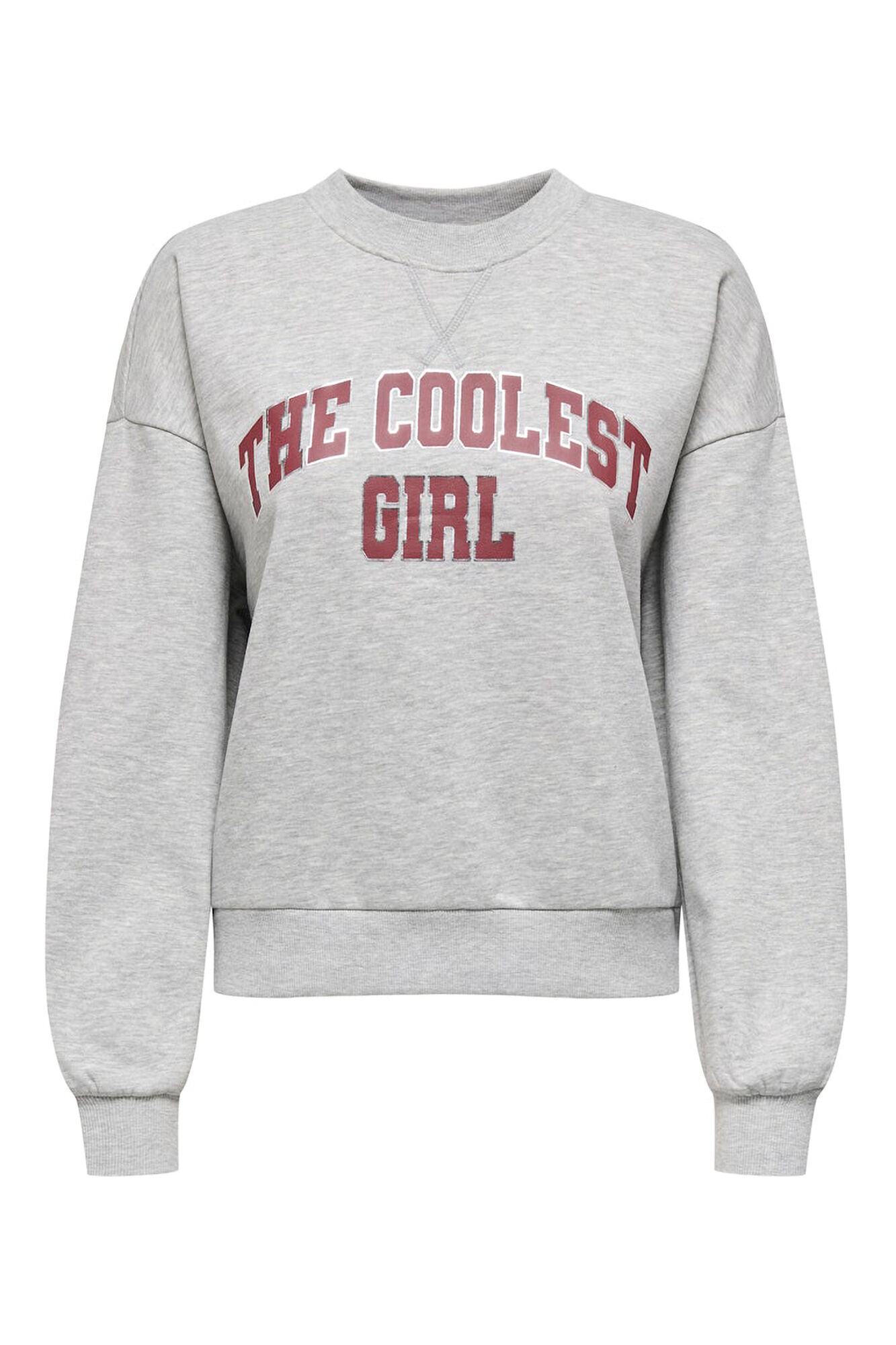 Only Sudadera texto frontal
