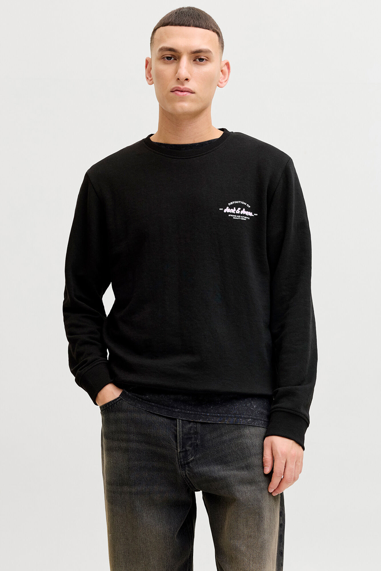 Jack & Jones Sudadera b&aacute;sica logo