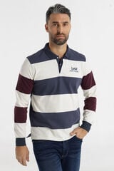 Lois Polo Manga Larga azul