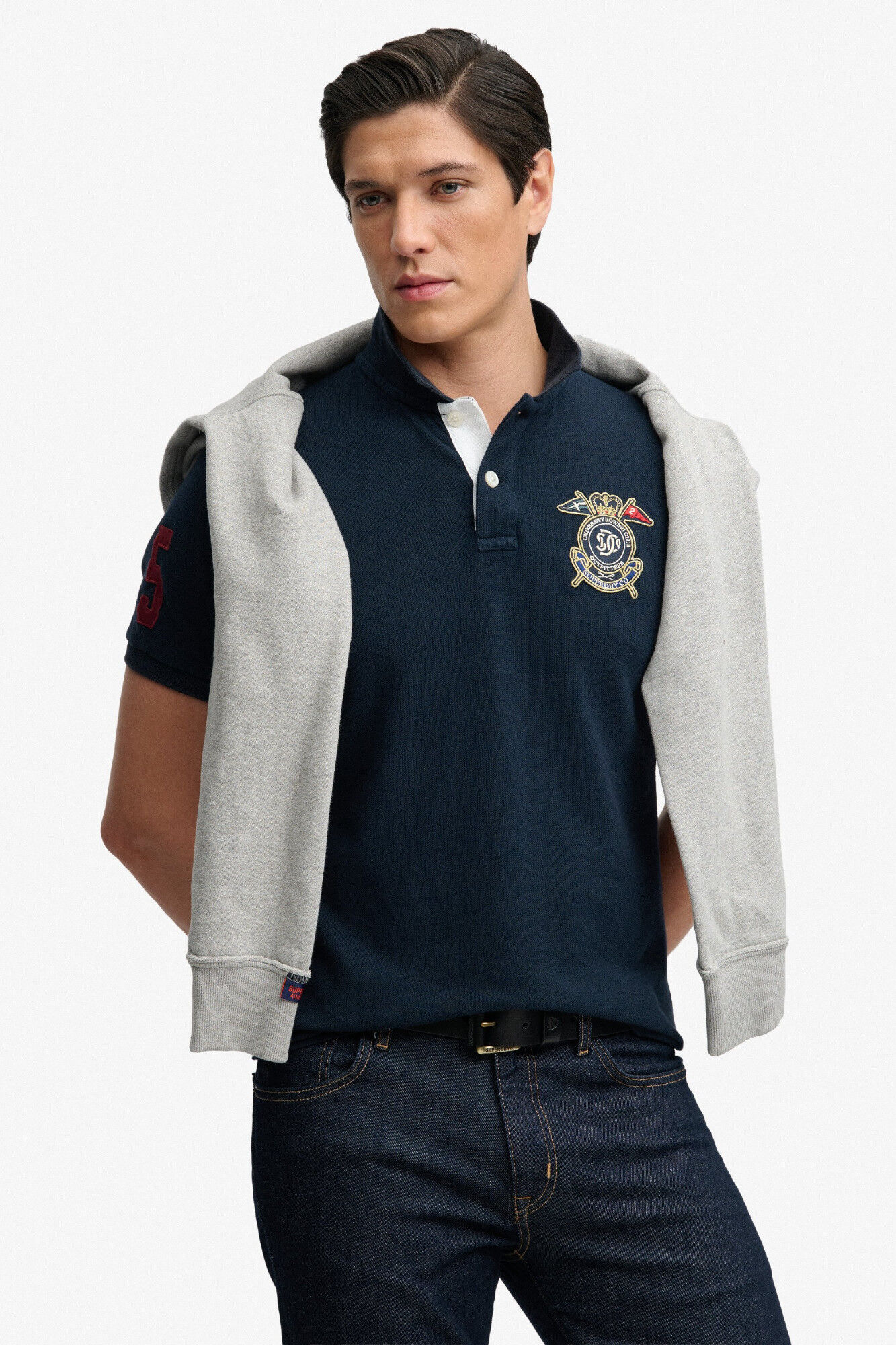 Superdry Polo manga corta escudo