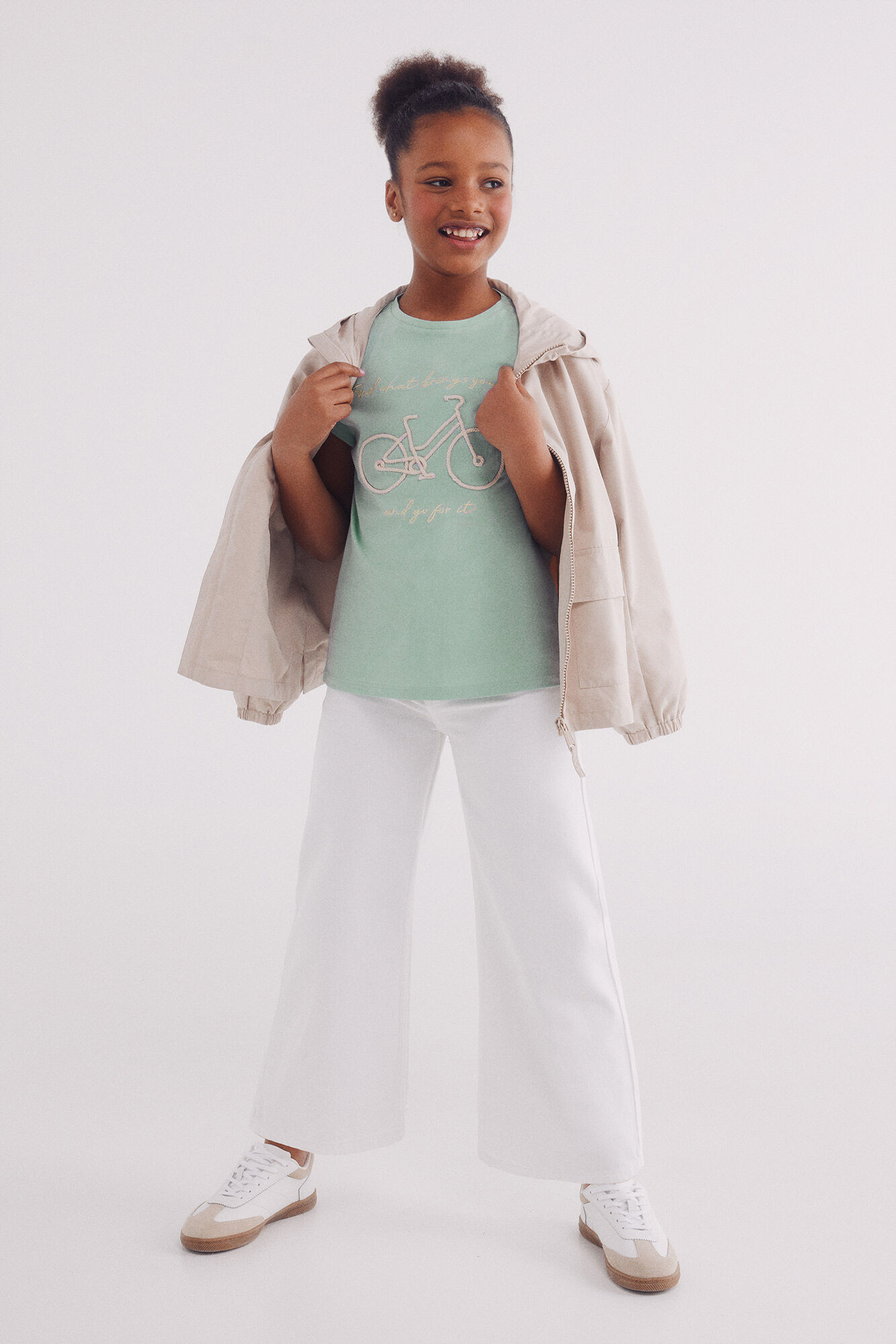 Springfield Kids T-shirt de bicicleta com corda para menina