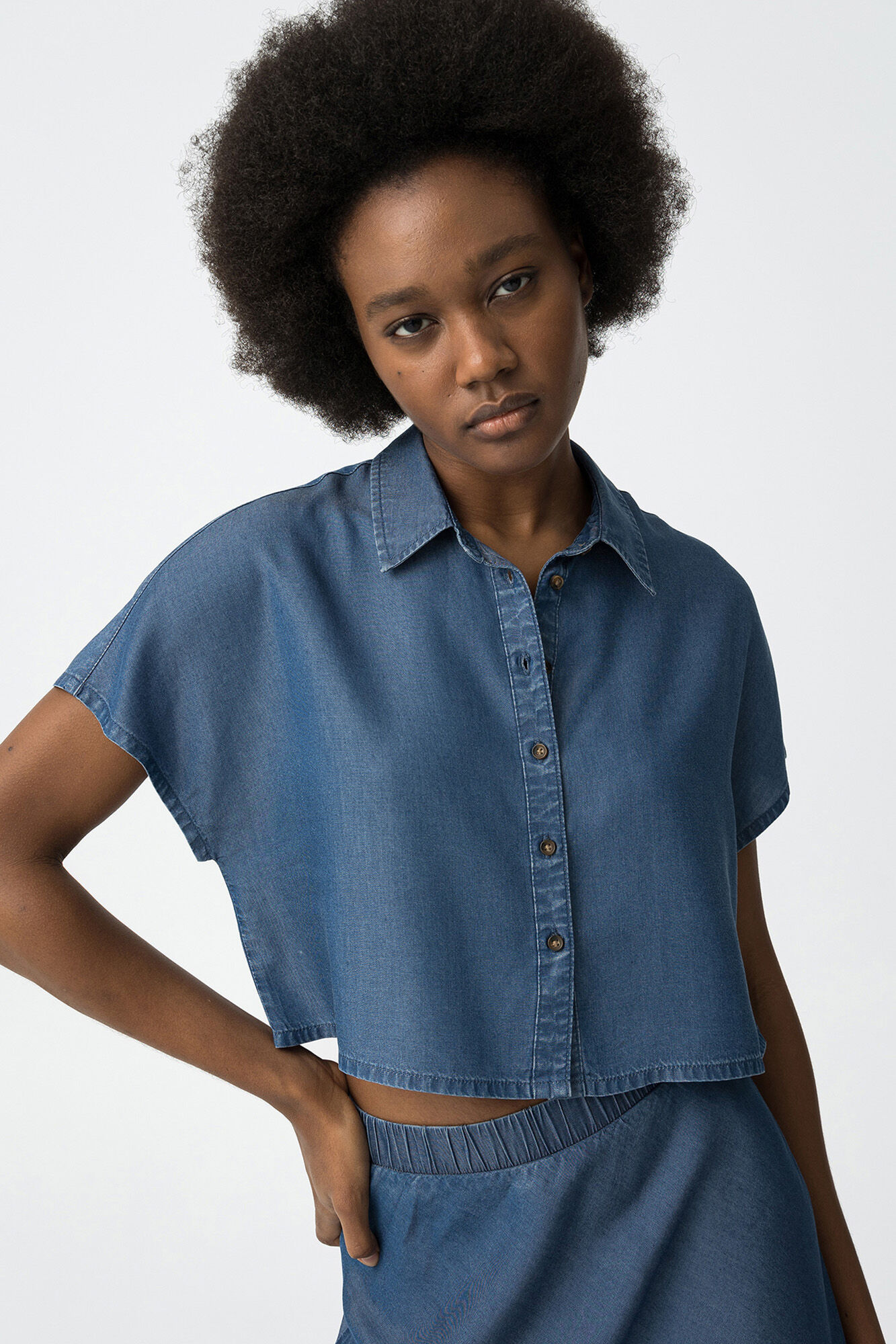 Tiffosi Camisa Cropped