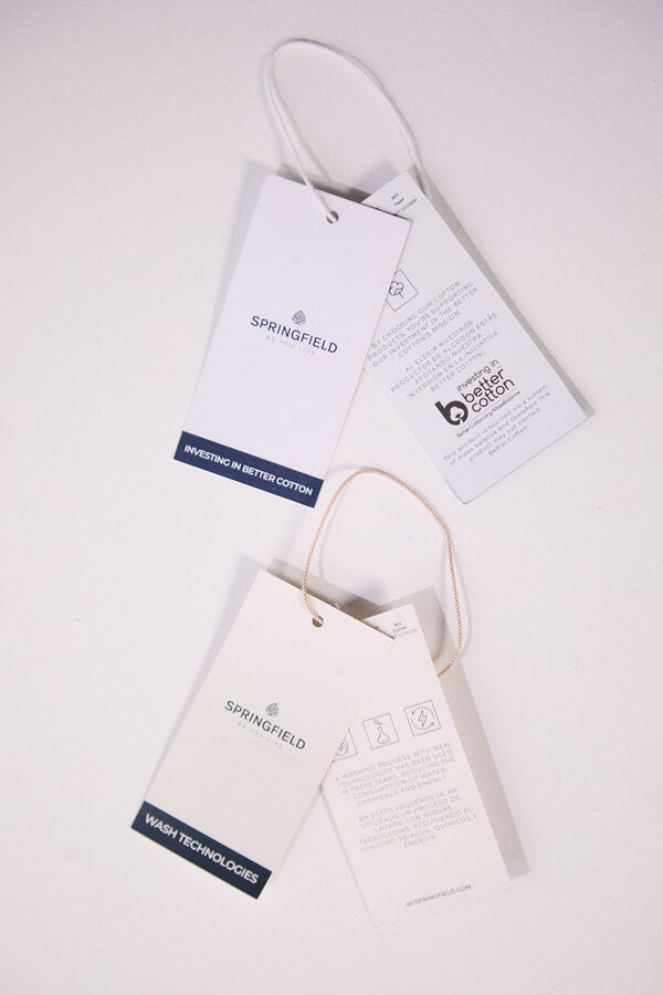 Springfield Jeans kick flare gris