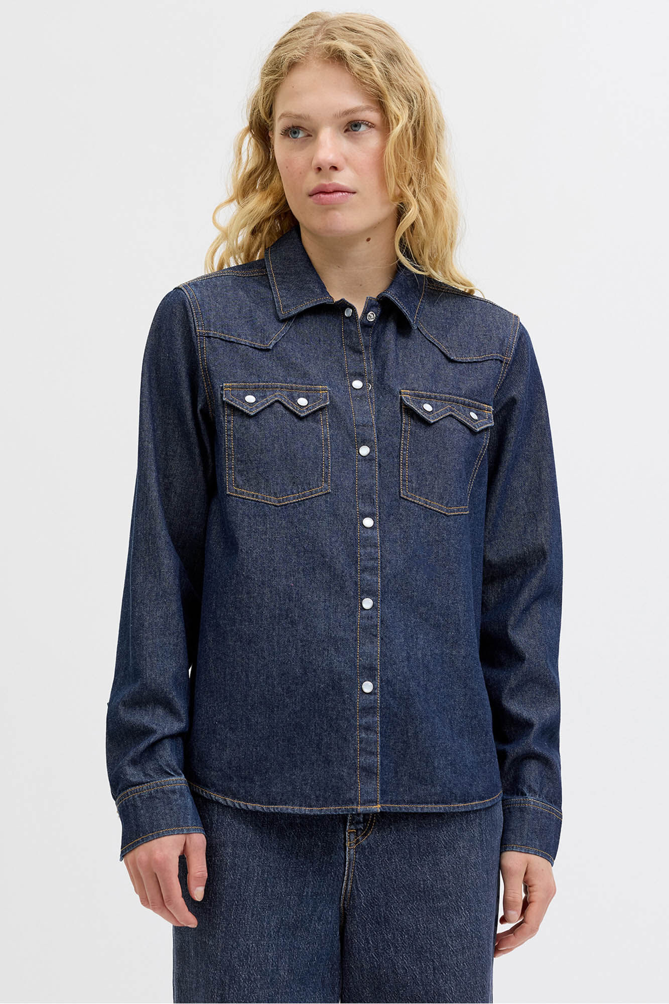 Jack & Jones Camisa denim de corte regular