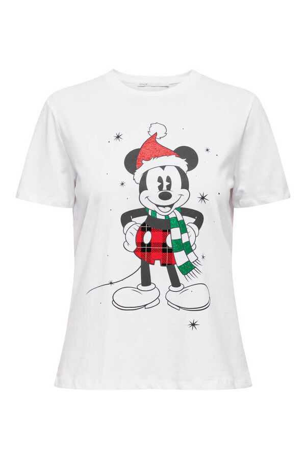 Only T-shirt Mickey Mouse Disney  branco