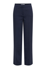 Only Pantal&oacute;n de traje recto azul