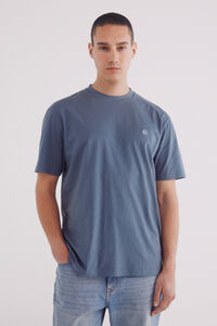 Springfield Camiseta básica com gola redonda