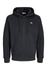 JJ REBEL Sudadera cremallera con capucha negro