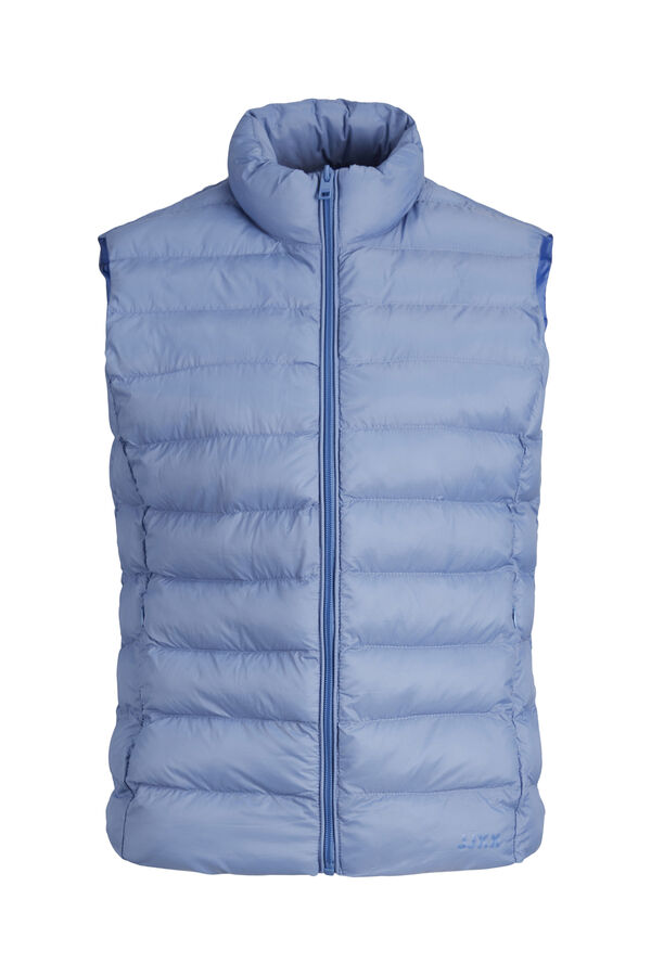 Jack & Jones Colete leve acolchoado azul