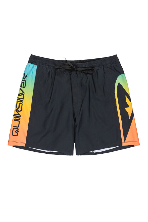 Quiksilver Everyday Holmes 16" - Shorts de Nata&ccedil;&atilde;o Masculino preto