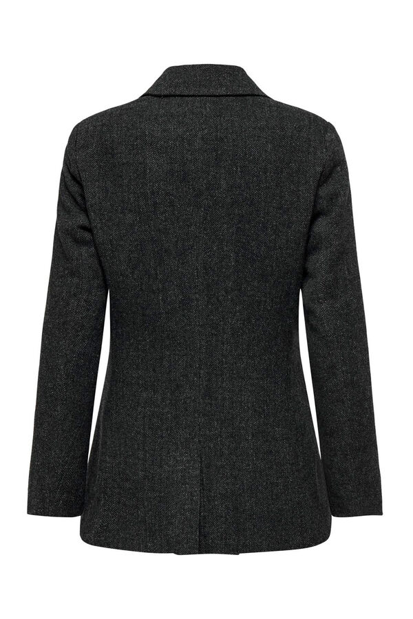 Only Blazer de pa&ntilde;o gris