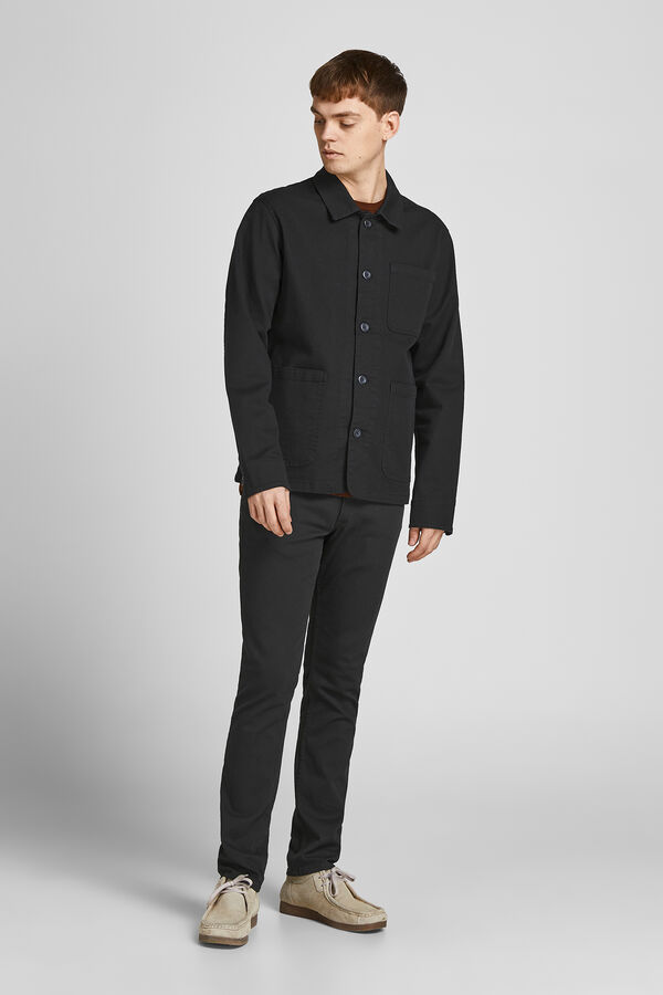 JJ REBEL Pantal&oacute;n slim fit negro