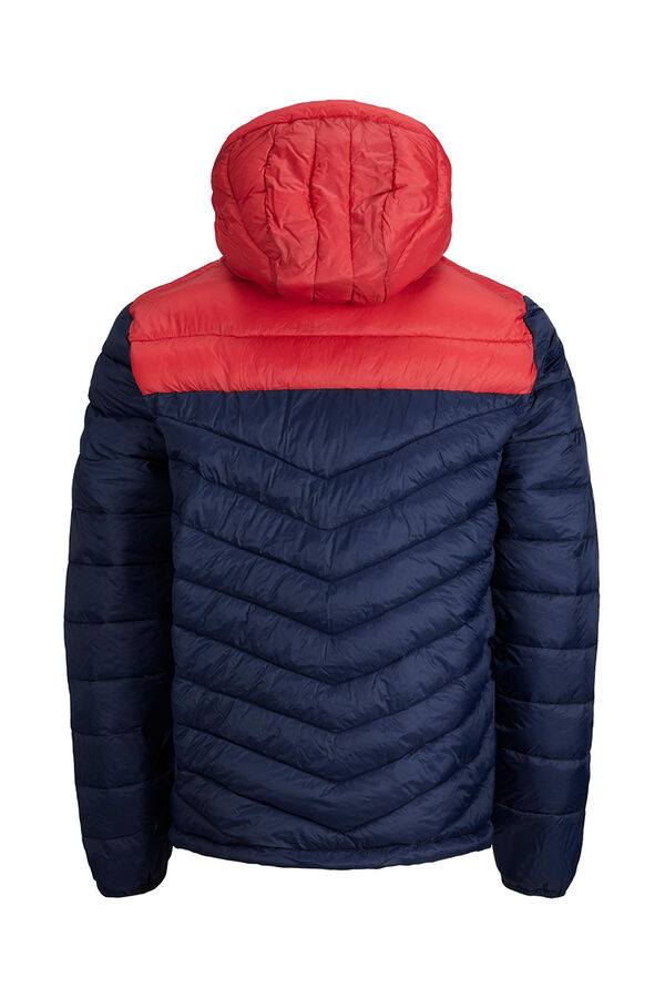 Springfield Casaco acolchoado tipo puffer com capuz marinho