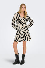 Only Vestido curto estampado floral estampado