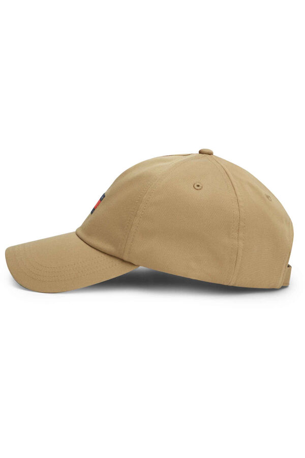 Tommy Jeans Bon&eacute; Tommy Jeans com bandeira frontal camel