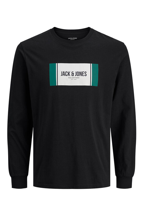 Jack & Jones T-shirt de corte regular  preto