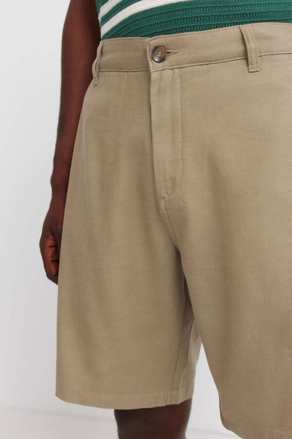Springfield Bermuda ligera comfort fit beige