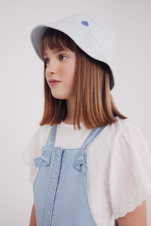 Springfield Kids Peto denim ligero niña azul