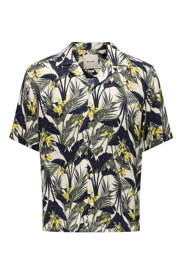 Only & Sons Camisa de manga curta branco