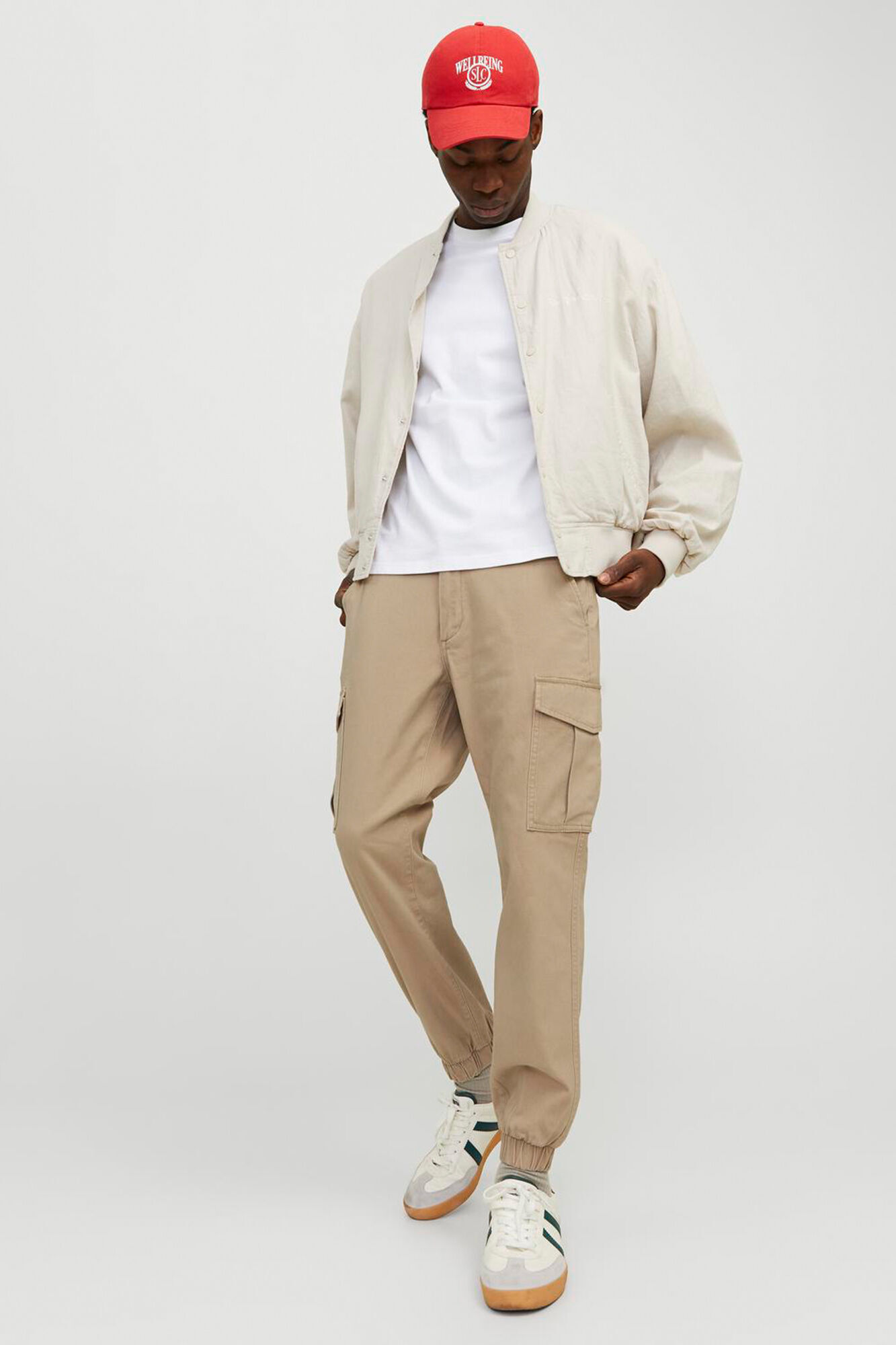 Jack & Jones Pantal&oacute;n slim fit cargo