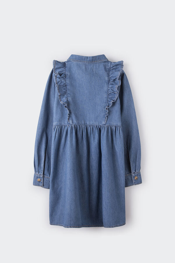 Springfield Kids Vestido vaquero ni&ntilde;a azul