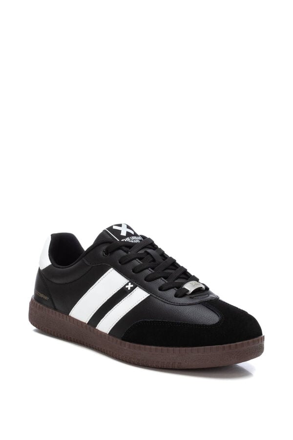 XTI T&ecirc;nis de amarrar masculino preto